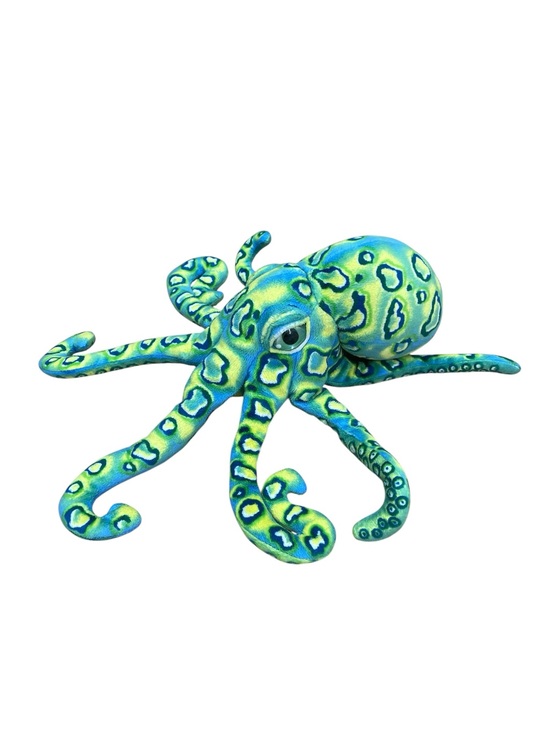 Fiesta Other - Fiesta Lime and Teal Octopus Plush marine animal, stuffed animal plushy
